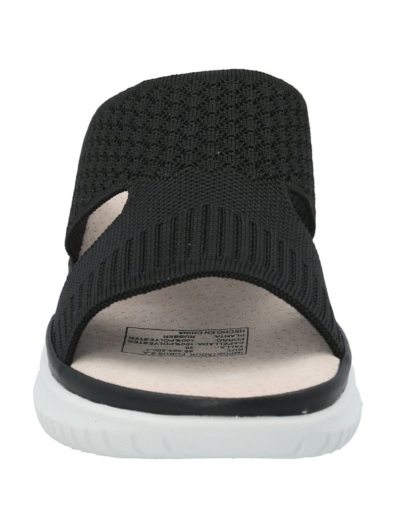 Sandalia Mujer Laraina Negro Azaleia