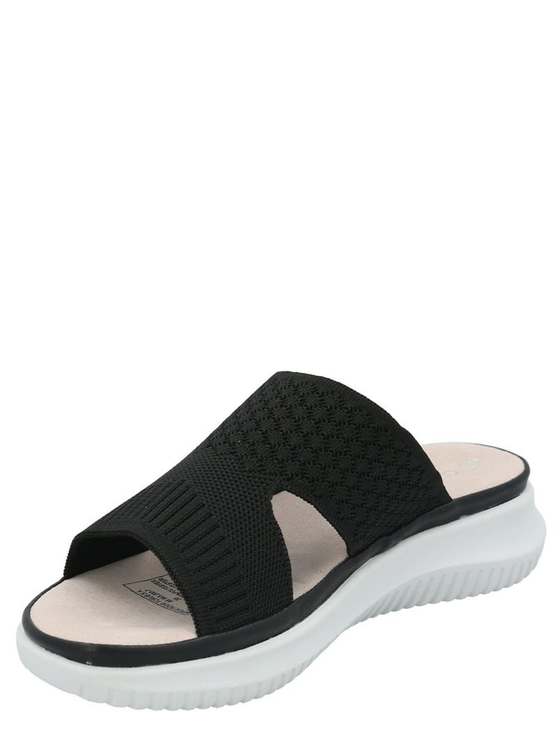 Sandalia Mujer Laraina Negro Azaleia