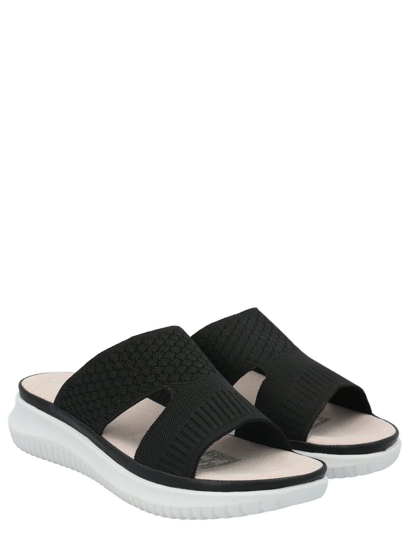 Sandalia Mujer Laraina Negro Azaleia