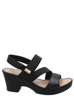 Sandalia Mujer Milan 2 Negro Azaleia