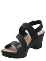 Sandalia Mujer Milan 2 Negro Azaleia