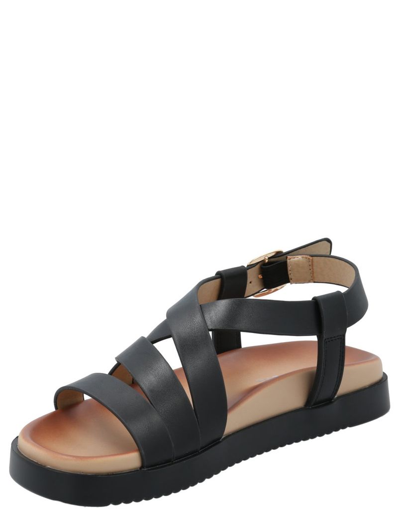 Sandalia Mujer Giordana Negro Azaleia