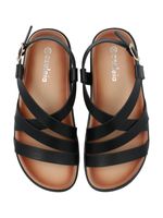Sandalia Mujer Giordana Negro Azaleia