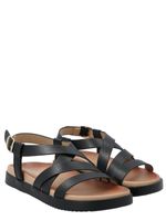 Sandalia Mujer Giordana Negro Azaleia