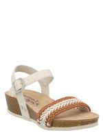 Sandalia Mujer Candida Ostra Azaleia