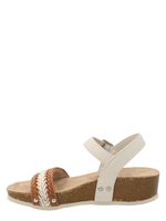 Sandalia Mujer Candida Ostra Azaleia