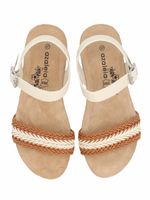 Sandalia Mujer Candida Ostra Azaleia