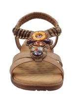 Sandalia Mujer Donia Cognac Azaleia