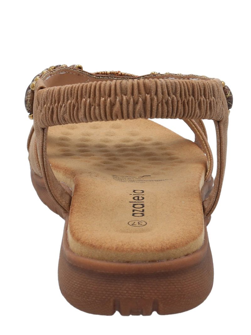 Sandalia Mujer Donia Cognac Azaleia
