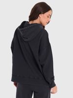 Polerón Mujer Hoodie Mich Negro Bsoul