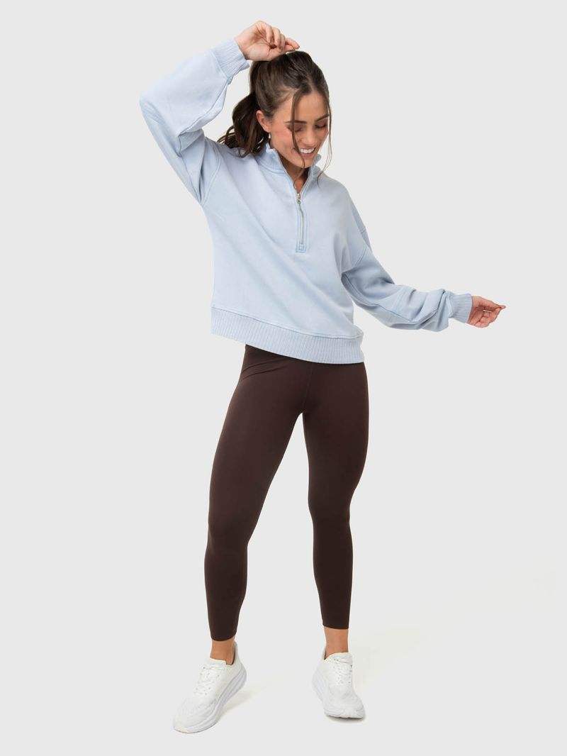 Polerón Mujer Lia II Gris Claro Bsoul