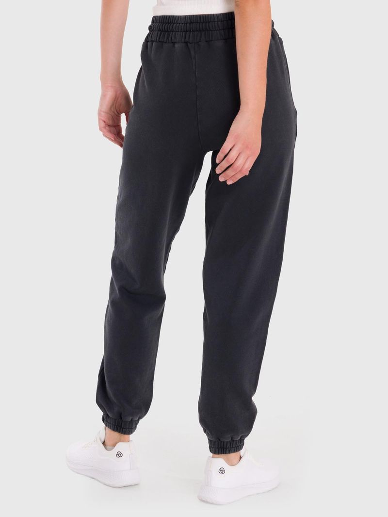 Pantalón Mujer Jogger Mich Negro Bsoul