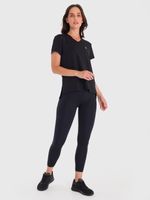 Polera Mujer V Neck Negro Bsoul