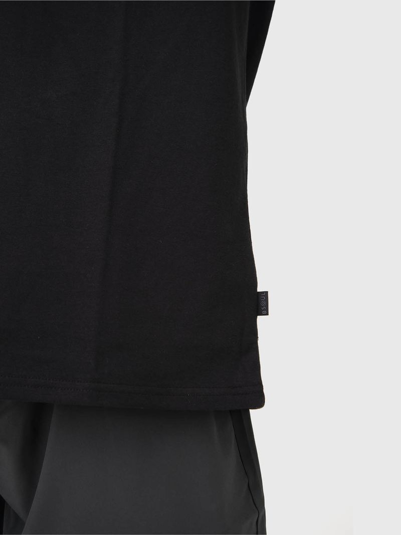 Polera Hombre Crew Neck II Negra Bsoul