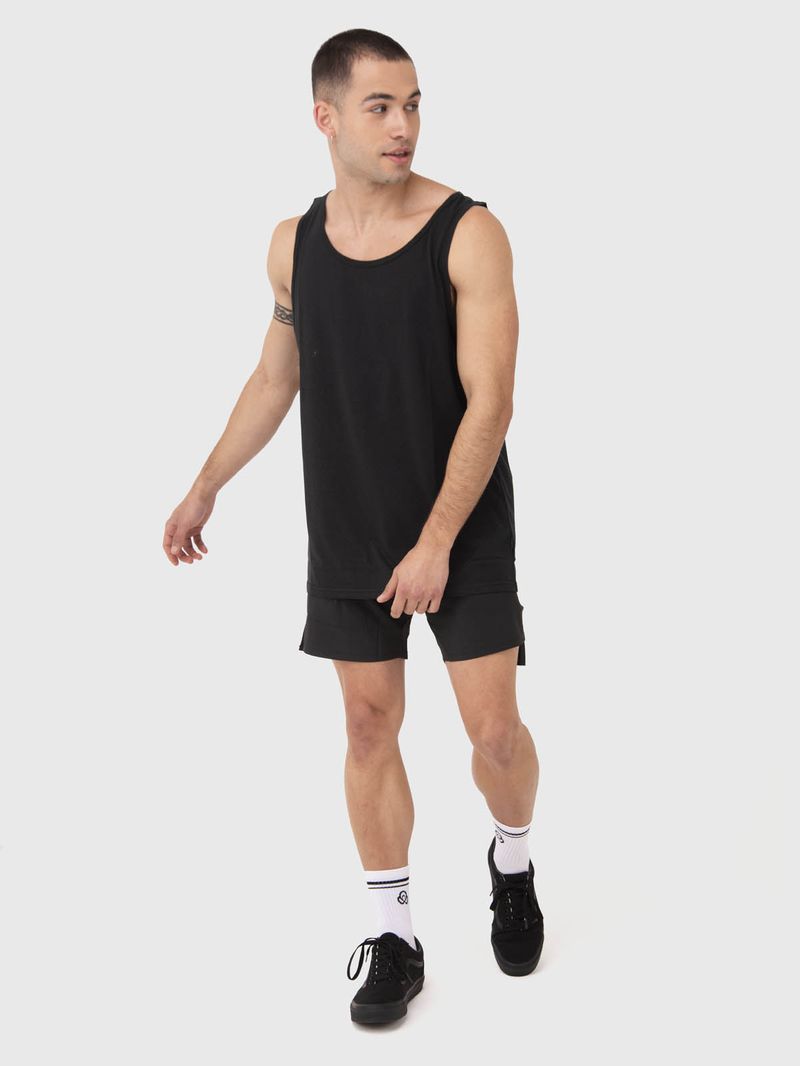 Polera Hombre Training Vest Negro Bsoul