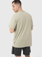 Polera Hombre Printed T-Shirt Verde Claro Bsoul