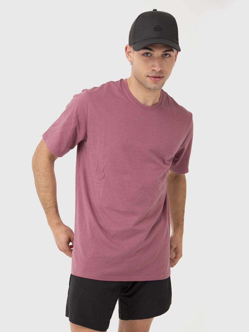 Polera Hombre Printed T-Shirt Rosado Bsoul
