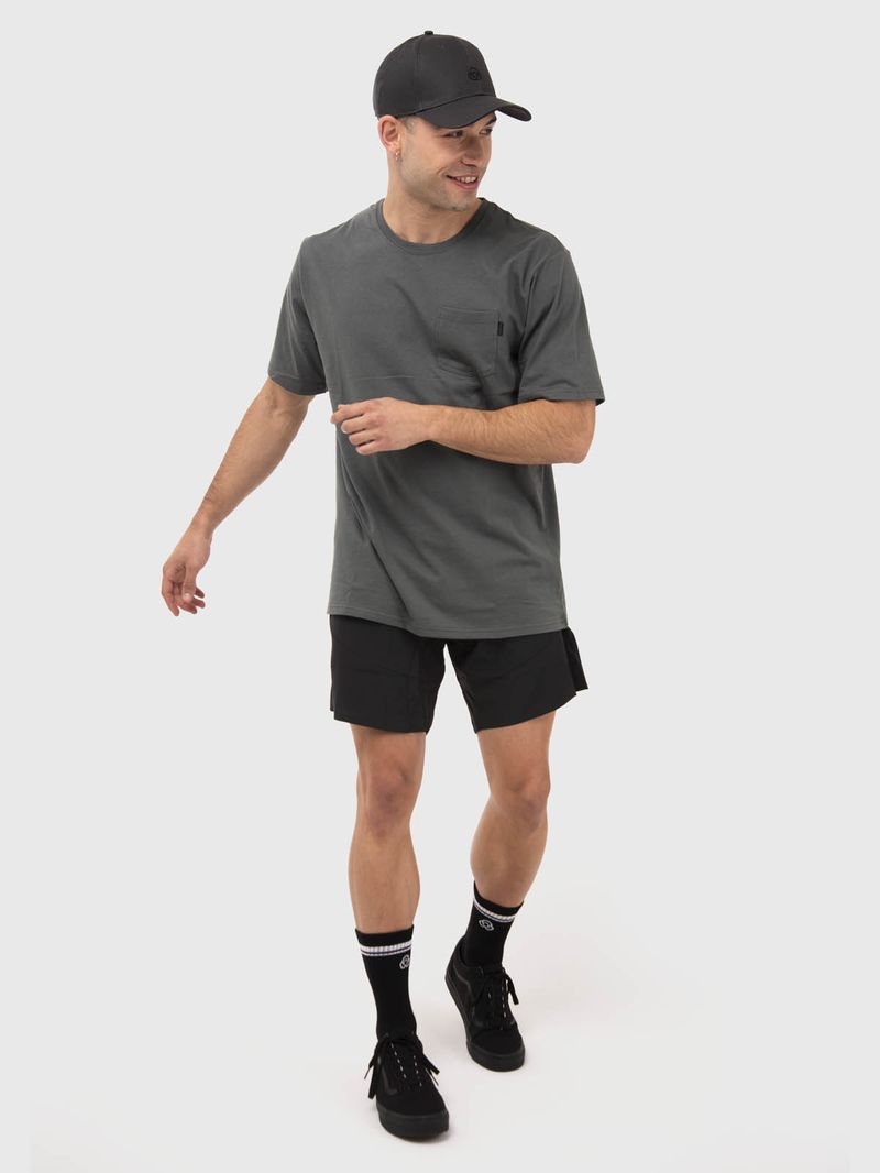 Polera Hombre Pocket T-Shirt Verde Bsoul