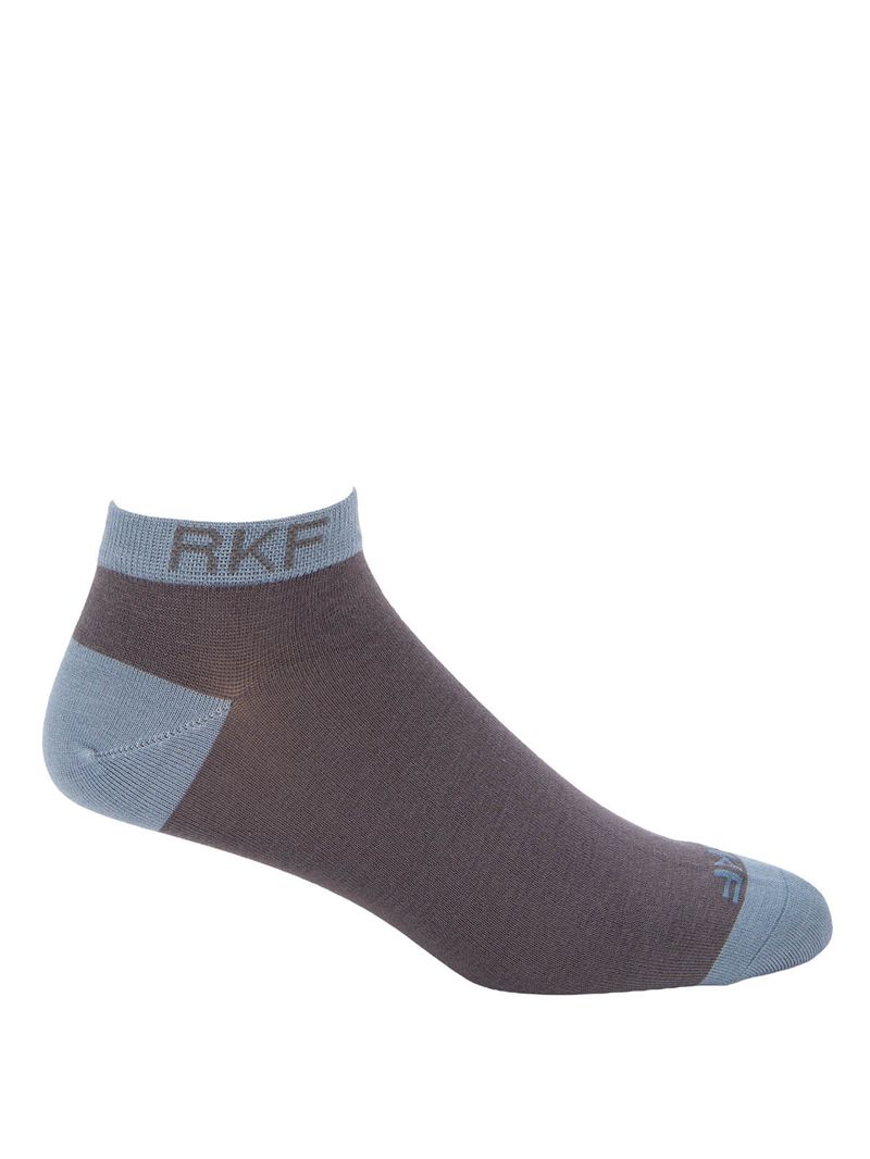 Calcetin Bambú Hombre Ped Simple Gris Rockford