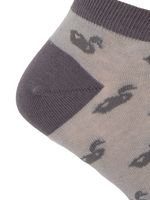 Calcetin Bambú Hombre Ped Ducks Gris Rockford