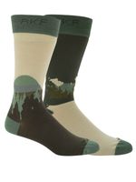 Calcetin Bambú Hombre Diff Trees Verde Rockford