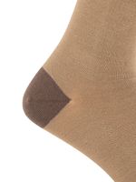 Calcetin Bambú Hombre Lg Simple Café Rockford