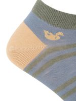 Calcetin Bambú Hombre Ped Lines Verde Rockford