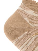 Calcetin Bambú Mujer Ped Zebra I Café Rockford