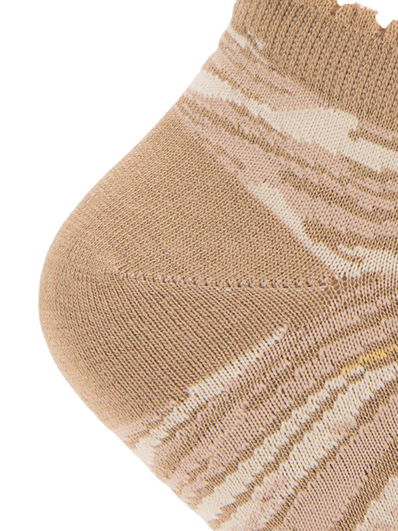 Calcetin Bambú Mujer Ped Zebra I Café Rockford