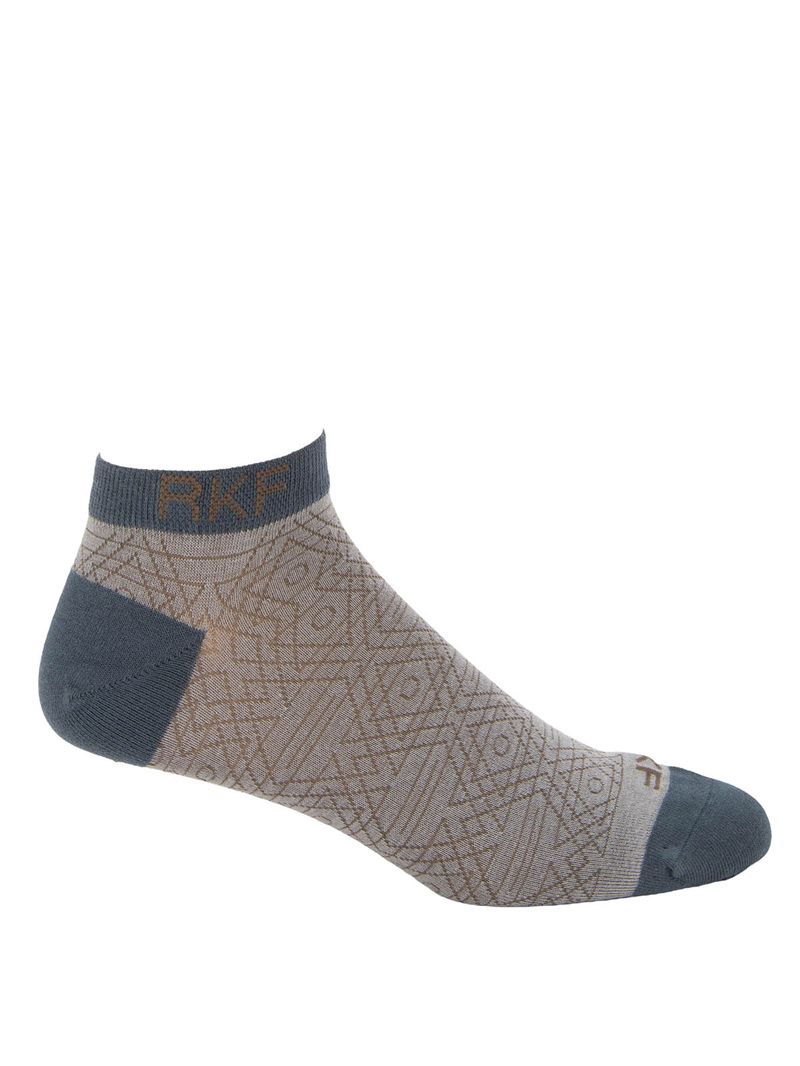 Calcetin Bambú Hombre Ped Design Gris Rockford