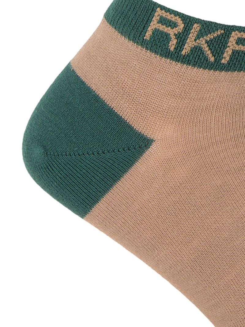 Calcetin Bambú Hombre Ped Plain Beige Rockford