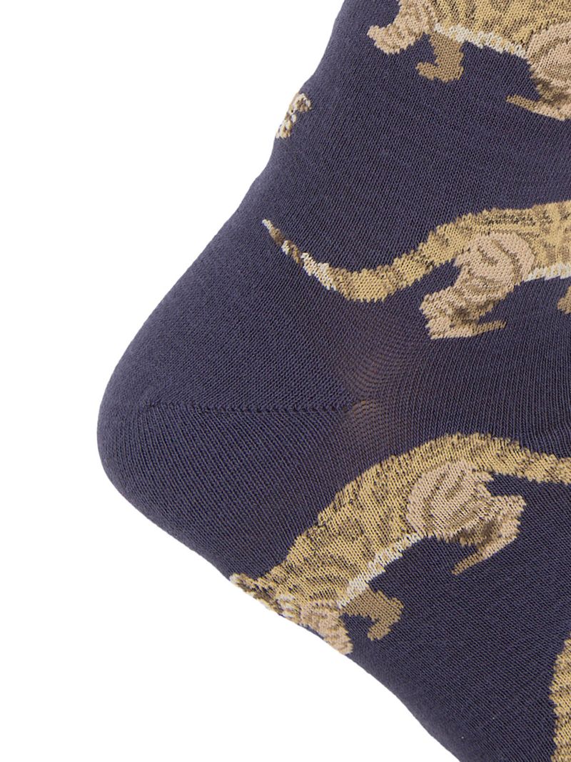 Calcetin Bambú Hombre Huina Azul Rockford