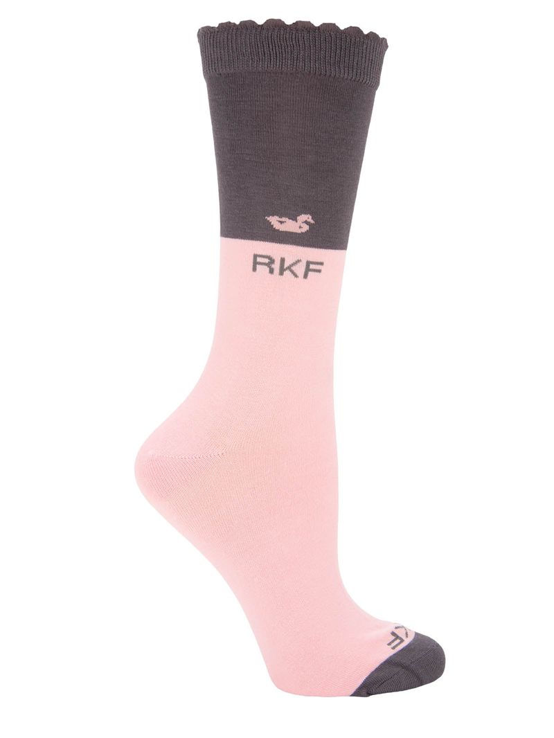 Calcetin Bambú Mujer St Block Rosado Rockford