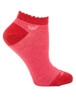 Calcetin Bambú Mujer Ped St Lines Rosado Rockford