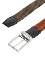 Cinturon Cuero Elastano Hombre Rf Tyler Reversible Multicolor Rockford