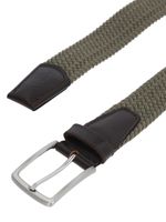 Cinturon Cuero Elastano Hombre Rf Tanner Café Rockford