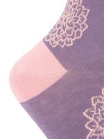 Calcetin Bambú Mujer St Dalia Morado Rockford