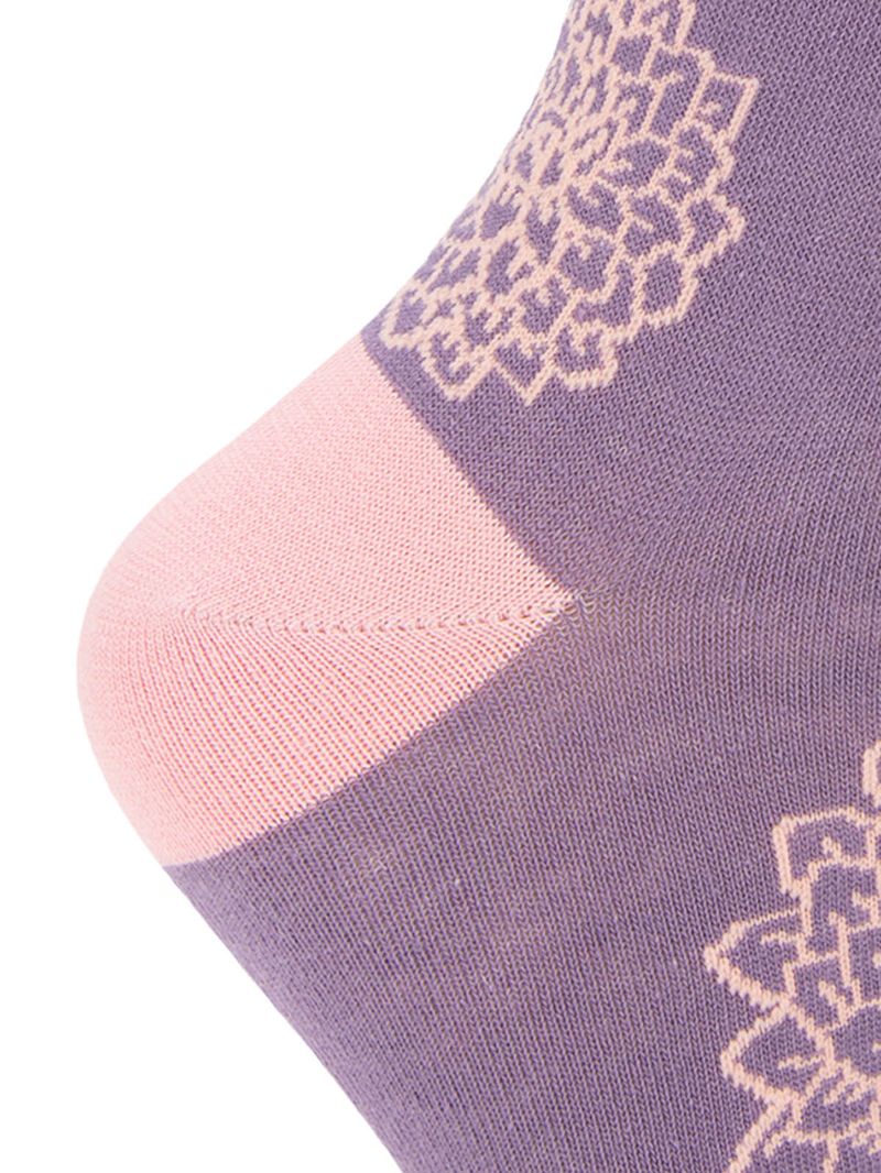 Calcetin Bambú Mujer St Dalia Morado Rockford