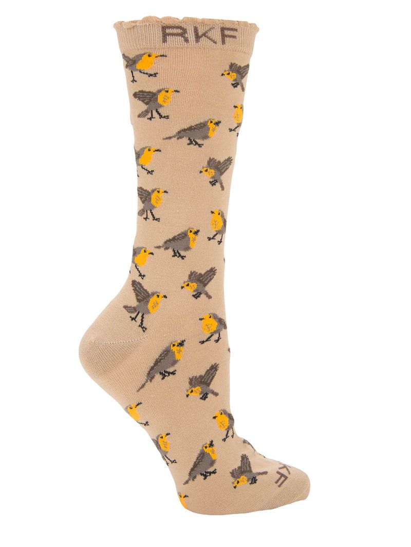 Calcetin Bambú Mujer St Chucao Beige Rockford