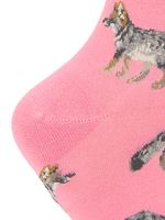 Calcetin Bambú Mujer Fox Rosado Rockford