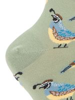 Calcetin Bambú Mujer St Codorniz Verde Rockford