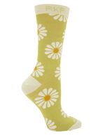 Calcetin Bambú Mujer Margaret Verde Rockford