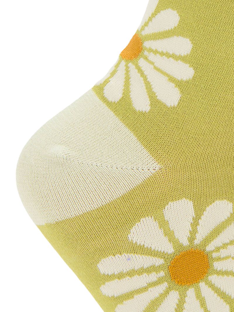 Calcetin Bambú Mujer Margaret Verde Rockford