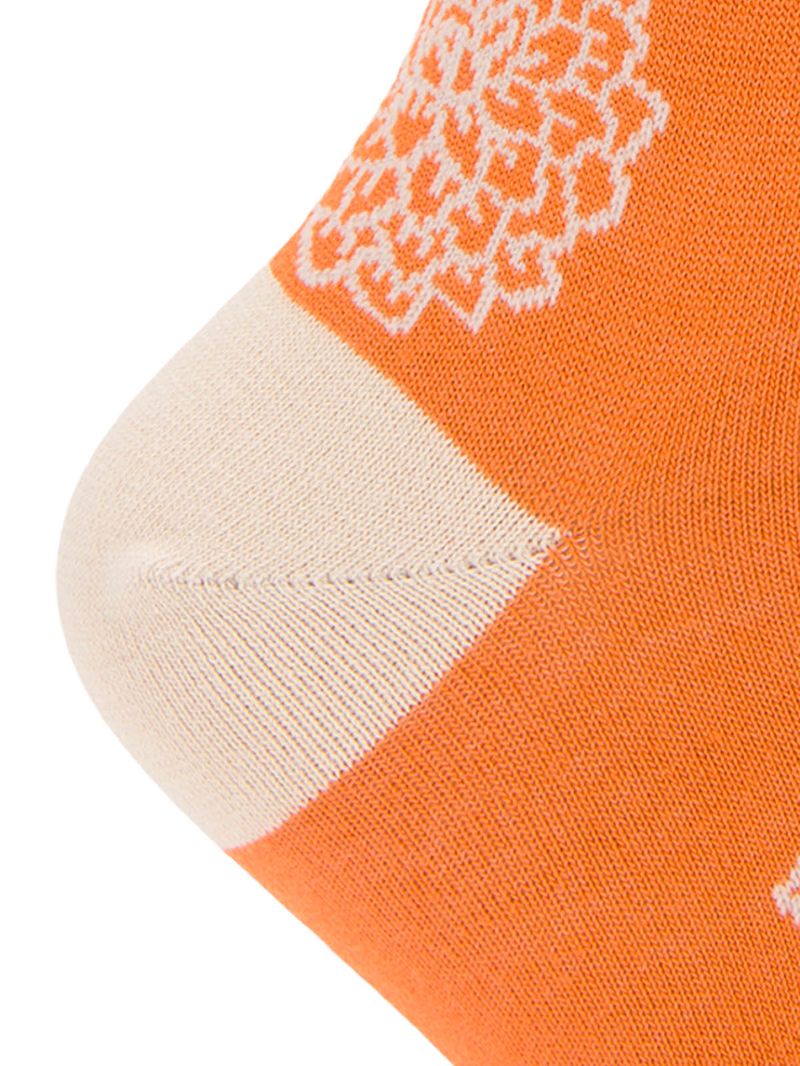 Calcetin Bambú Mujer St Dalia Naranjo Rockford