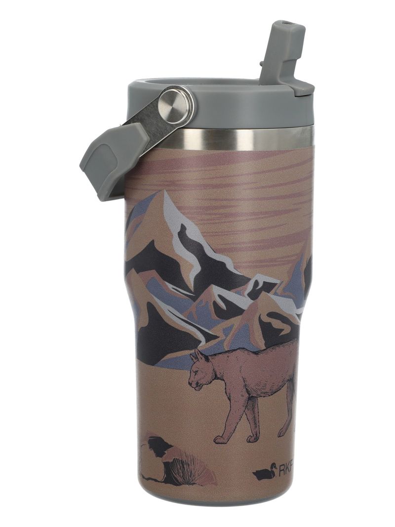 Botella Acero Unisex Rkf Puma Bottle Naranjo Rockford