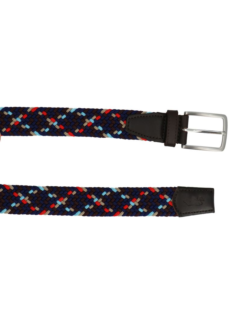 Cinturon Cuero Elastano Hombre Rf Teodoro Multicolor Rockford