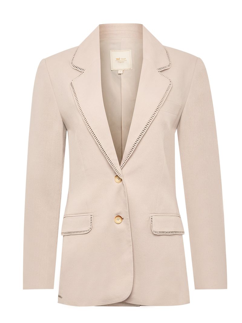 Chaqueta Lino Mujer Anana Beige Rockford