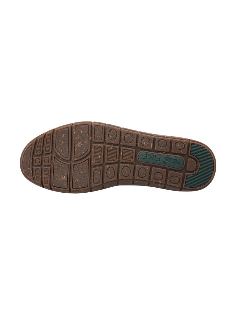 Zapatilla Cuero Hombre Posselt Café Rockford