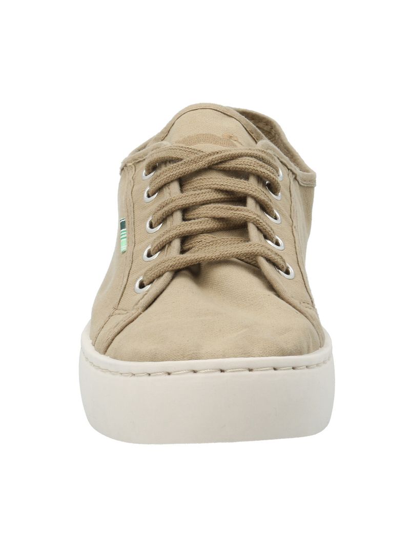 Zapatilla Algodón Orgánico Mujer Bronte Café Rockford