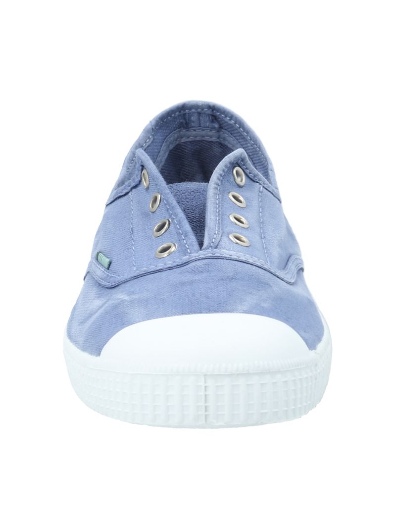 Zapatilla Algodón Orgánico Mujer Greece Azul Rockford